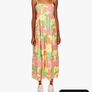 Like New Social Standard by Sanctuary Get‑Away Maxi Dress XL – Pastel Floral